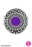 Paparazzi "Just Smile and Wave - Purple" ring Paparazzi Jewelry