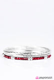 Paparazzi "Just Stay GLAM!" Red Bracelet Paparazzi Jewelry