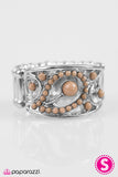 Paparazzi "Just The SWAY You Are - Brown" ring Paparazzi Jewelry