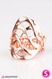 Paparazzi "Just The WAVE You Are - Copper" ring Paparazzi Jewelry