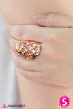 Paparazzi "Just The WAVE You Are - Copper" ring Paparazzi Jewelry