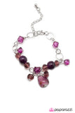 Paparazzi "Kaleidoscopic" Purple" Bracelet Paparazzi Jewelry
