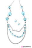 Paparazzi "Keep Dreamin - Blue" necklace Paparazzi Jewelry