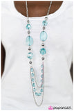 Paparazzi "Keep Dreamin - Blue" necklace Paparazzi Jewelry