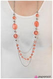 Paparazzi "Keep Dreamin - Orange" necklace Paparazzi Jewelry