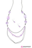 Paparazzi "Keep Dreamin - Purple" necklace Paparazzi Jewelry