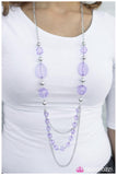 Paparazzi "Keep Dreamin - Purple" necklace Paparazzi Jewelry