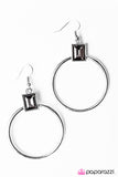 Paparazzi "Keep GLEAMing" Silver Earrings Paparazzi Jewelry
