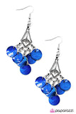 Paparazzi "Keep in Touch - Blue" earring Paparazzi Jewelry