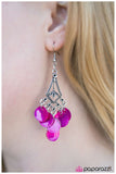 Paparazzi "Keep in Touch - Pink" earring Paparazzi Jewelry