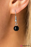 Paparazzi "Keep It Sassy" Black Necklace & Earring Set Paparazzi Jewelry