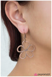 Paparazzi "Keep It Simple" Copper Earrings Paparazzi Jewelry