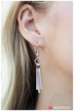 Paparazzi "Keep Me Hanging On - White" necklace Paparazzi Jewelry
