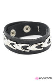 Paparazzi "Keep On Trekking" Black Bracelet Paparazzi Jewelry