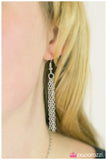Paparazzi "Keep Stringing You Along - White" necklace Paparazzi Jewelry