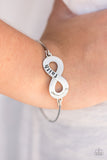 Paparazzi "Keep The Faith - Silver" bracelet Paparazzi Jewelry