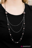 Paparazzi "Keep The Mystery Alive - Brown" necklace Paparazzi Jewelry