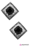 Paparazzi "Kensington Palace" Black Earrings Paparazzi Jewelry