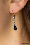 Paparazzi "Key To The City" Black Necklace & Earring Set Paparazzi Jewelry