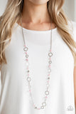 Paparazzi "Kid In A Candy Shop" Pink Necklace & Earring Set Paparazzi Jewelry