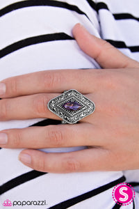 Paparazzi "Kill Em With SHINE-ness - Purple" ring Paparazzi Jewelry