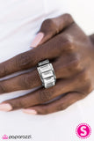 Paparazzi "Kings Ransom" Black Ring Paparazzi Jewelry