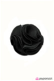 Paparazzi "Kiss And Tell - Black" hair clip Paparazzi Jewelry