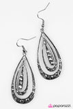 Paparazzi "Kiss Me In The Rain" Silver Earrings Paparazzi Jewelry