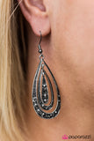 Paparazzi "Kiss Me In The Rain" Silver Earrings Paparazzi Jewelry