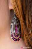 Paparazzi "Kiss Me In The Rain" Pink Earrings Paparazzi Jewelry