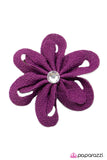 Paparazzi "Kiss Me - Purple" hair clip Paparazzi Jewelry