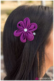 Paparazzi "Kiss Me - Purple" hair clip Paparazzi Jewelry