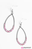 Paparazzi "Kiss The Girl - Pink" earring Paparazzi Jewelry
