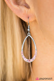 Paparazzi "Kiss The Girl - Pink" earring Paparazzi Jewelry