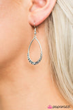 Paparazzi "Kiss The Girl - Silver" earring Paparazzi Jewelry