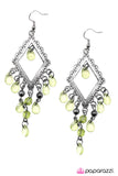 Paparazzi "Kite Runner - Green " earring Paparazzi Jewelry