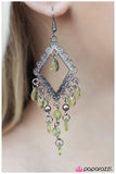 Paparazzi "Kite Runner - Green " earring Paparazzi Jewelry