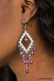 Paparazzi "Kite Runner - Purple" earring Paparazzi Jewelry