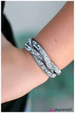 Paparazzi "Knock Yourself Out" Silver Wrap Bracelet Paparazzi Jewelry