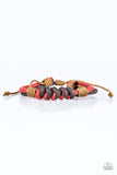 Paparazzi "KNOT By A Long Shot - Red" bracelet Paparazzi Jewelry