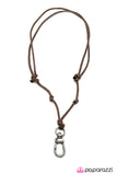 Paparazzi "KNOT Worth The Trouble" necklace Paparazzi Jewelry