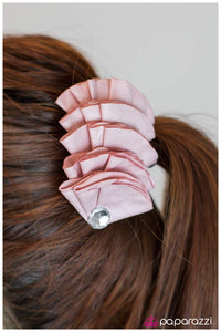 Paparazzi "Know When To Fold Them - Pink" hair clip Paparazzi Jewelry