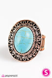 Paparazzi "Kodiak Island" Copper Ring Paparazzi Jewelry