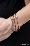 Paparazzi "Labor Of Love" Copper Bracelet Paparazzi Jewelry