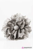 Paparazzi "LACE Be Honest - Silver" hair clip Paparazzi Jewelry