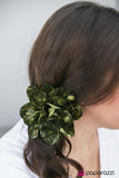 Paparazzi "Laced with Grace - Green" hair clip Paparazzi Jewelry