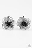 Paparazzi "Lace Gardens - Silver" hair clip Paparazzi Jewelry