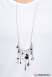 Paparazzi "Lady Luck - Black " necklace Paparazzi Jewelry