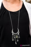 Paparazzi "Lady Luck - Green" necklace Paparazzi Jewelry