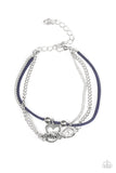 Paparazzi "Laguna Love" Blue Bracelet Paparazzi Jewelry